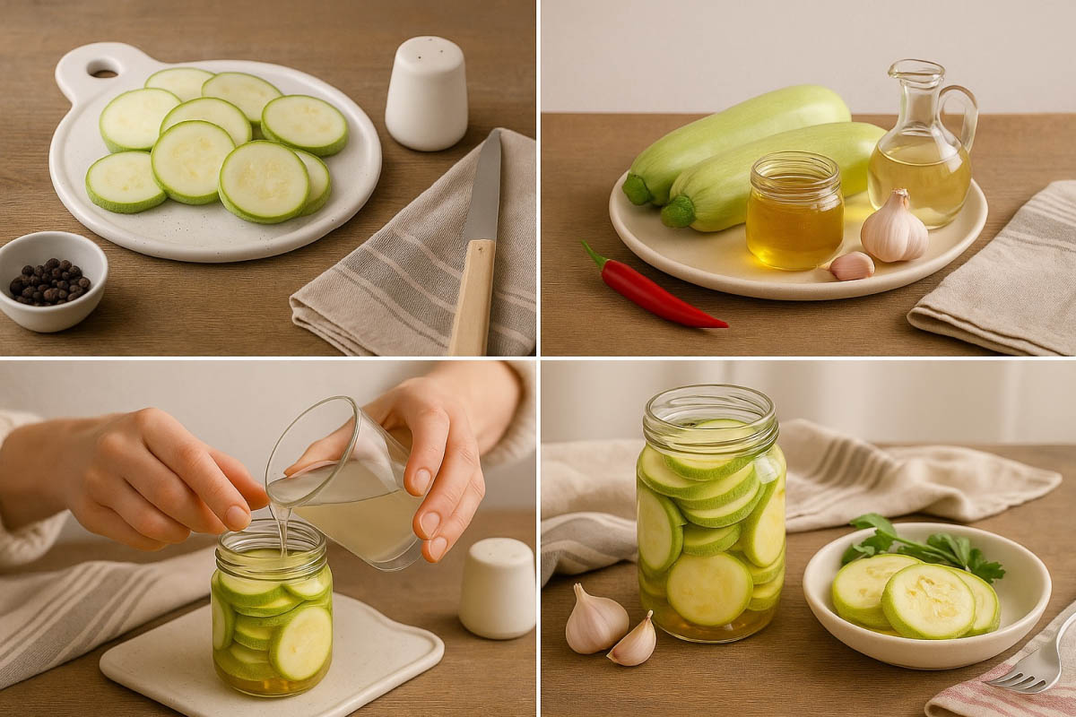 маринованные кабачки быстрого приготовления